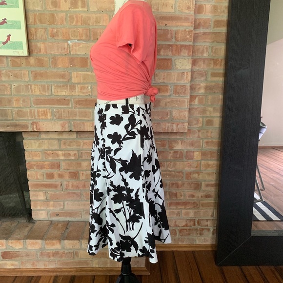 H&M Skirts Hm Midi Skirt Poshmark